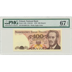 100 złotych 1976 - BA - PMG 67 EPQ