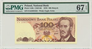 100 złotych 1976 - EA - PMG 67 EPQ