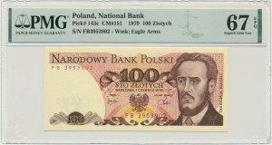 100 złotych 1979 - FB - PMG 67 EPQ