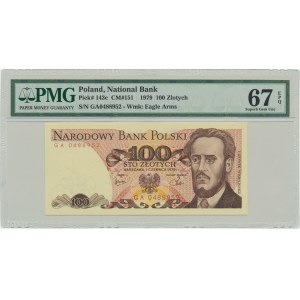 100 złotych 1979 - GA - PMG 67 EPQ