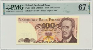 100 złotych 1982 - HW - PMG 67 EPQ