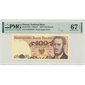 100 złotych 1979 - GS - PMG 67 EPQ