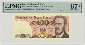 100 zloty 1979 - GK - PMG 67 EPQ