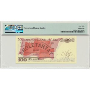 100 gold 1986 - LP - PMG 68 EPQ - first vintage series
