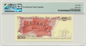 100 Zloty 1986 - LP - PMG 68 EPQ - erste Jahrgangsserie