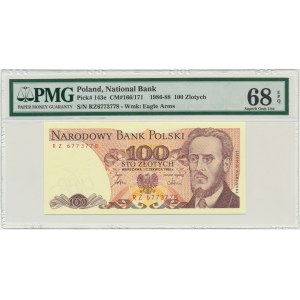 100 złotych 1986 - RZ - PMG 68 EPQ