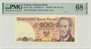 100 złotych 1986 - NT - PMG 68 EPQ