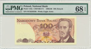 100 złotych 1986 - SC - PMG 68 EPQ