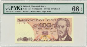 100 złotych 1986 - SB - PMG 68 EPQ