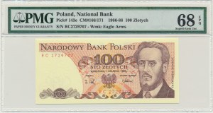 100 złotych 1988 - RC - PMG 68 EPQ