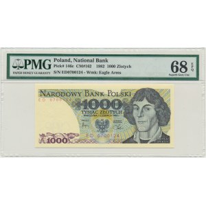 1.000 złotych 1982 - ED - PMG 68 EPQ