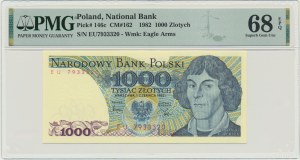 1.000 złotych 1982 - EU - PMG 68 EPQ