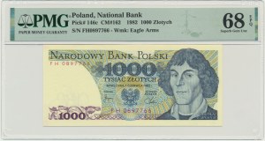1.000 złotych 1982 - FH - PMG 68 EPQ