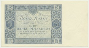 5 złotych 1930 - Ser. DX. -