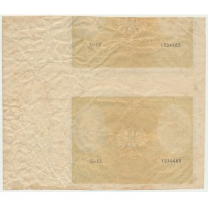 100 oro 1932/34 - distruzione