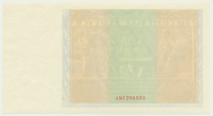 50 zloty 1936 - AM - avers sans impression principale -