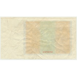 50 złotych 1936 - AE - awers bez głównego druku -
