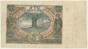 100 złotych 1932/34 - destrukt