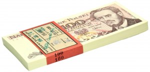 Paquet bancaire incomplet de 100 or 1988 - TS - (97 pièces).