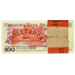 Neúplný bankový balík 100 zlatých 1988 - TS - (97 kusov).