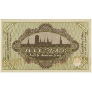 Gdansk, 1 000 marks 1922