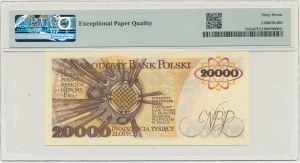 20.000 złotych 1989 - P - PMG 67 EPQ