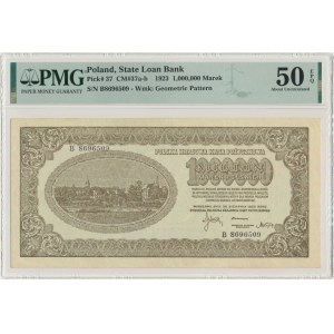 1 milión mariek 1923 - B - PMG 50 EPQ