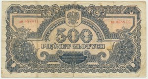 500 PLN 1944 ...owym - AO -.