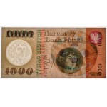 1.000 Polnische Zloty 1965 - M - PMG 64 EPQ - seltene Serie aus echtem Umlauf