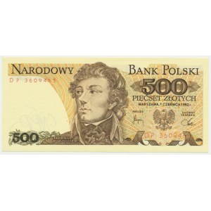 500 zloty 1982 - DP -