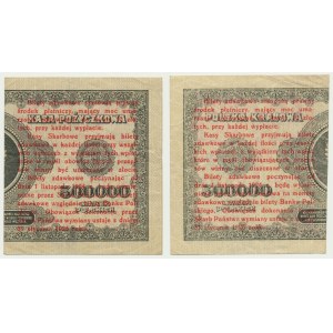 1 haléř 1924 - AN a AR (2 kusy).