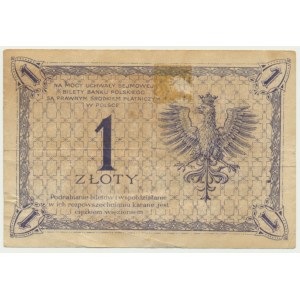 1 oro 1919 - S.78 H -.