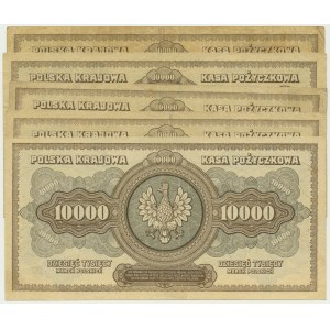 10.000 marek 1922 - (5 szt.)