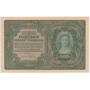 500 známok 1919 - 1. séria BS -