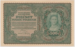 500 známok 1919 - 1. séria BS -