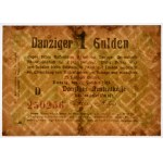 Danzig, 1 gulden 1923 - október -