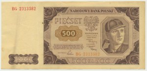 500 złotych 1948 - BG -
