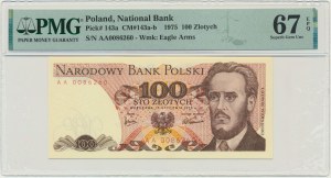 100 złotych 1975 - AA - PMG 67 EPQ