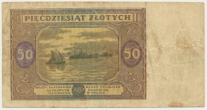 50 złotych 1946 - J -