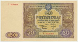 50 zloty 1946 - P -.