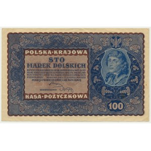 100 marek 1919 - I Série V - vzácnější varianta