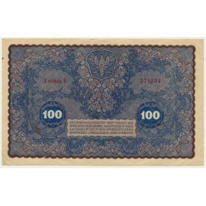 100 marks 1919 - I Série V - variante plus rare