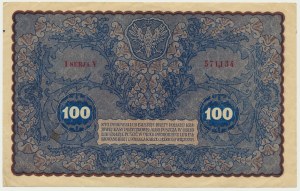 100 marek 1919 - I Série V - vzácnější varianta