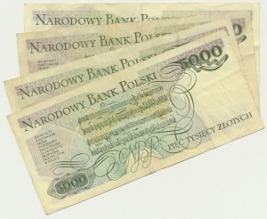 5 000 PLN 1982 (4 ks)