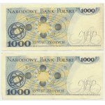 1.000 złotych 1975 - AA (2 szt.)