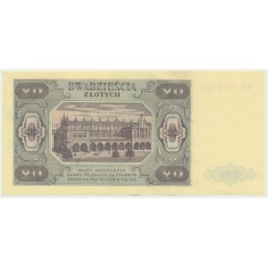 20 zloty 1948 - HN -.