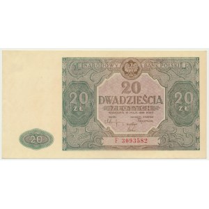 20 Zloty 1946 - F -