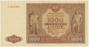 1.000 zloty 1946 - R -