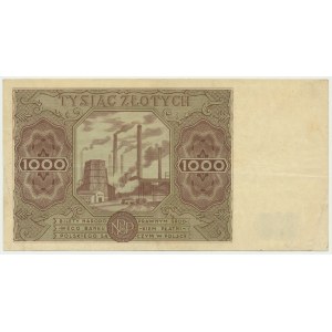 1,000 zloty 1947 - A - first series