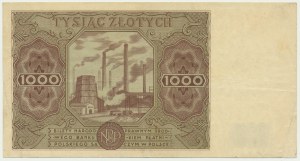 1.000 złotych 1947 - A - pierwsza seria